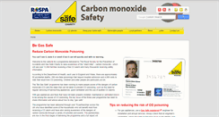 Desktop Screenshot of carbonmonoxidesafety.org.uk